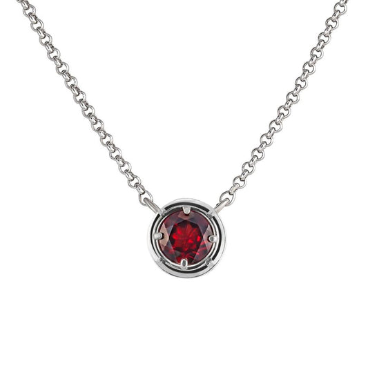 Anatoli Collection Garnet Necklace (med)
