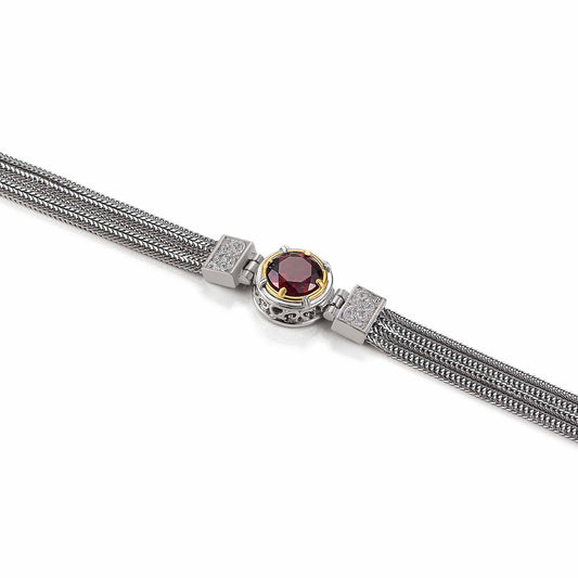 Anatoli Collection Garnet Bracelet