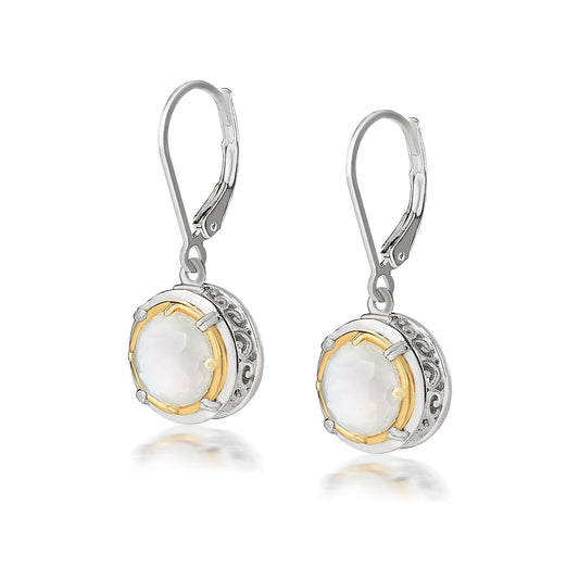 Anatoli Collection Mother of Pearl Drop Earrings (med)