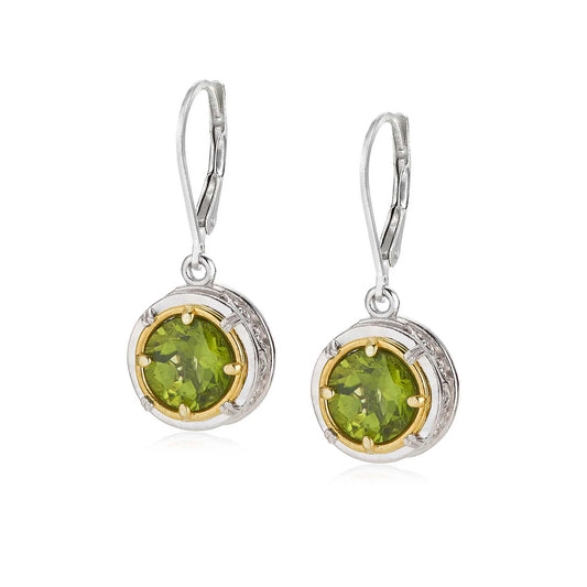 Anatoli Collection Peridot Earrings (med)
