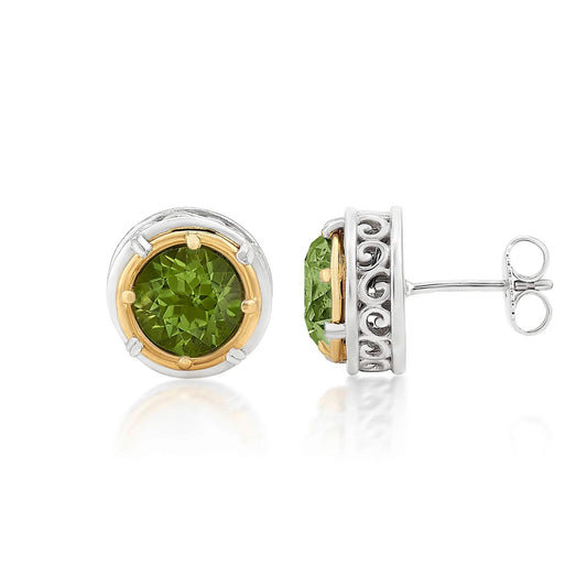 Anatoli Collection Peridot Earrings (med)