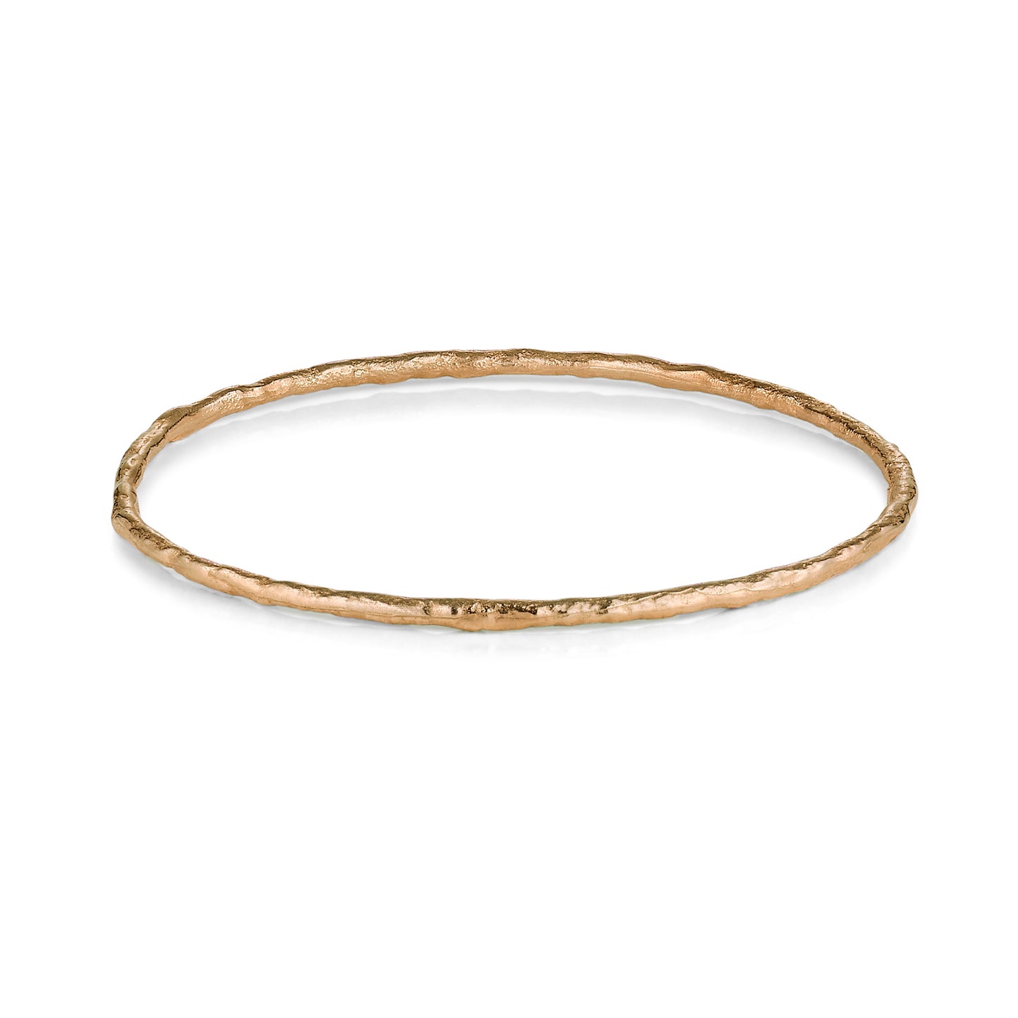 Anatoli Collection Hammered Vermeil Bangle