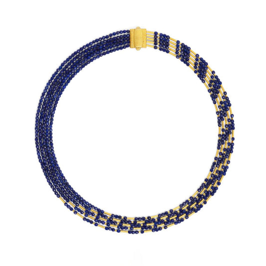 Bernd Wolf Collection "Cliopetra" Lapis Necklace