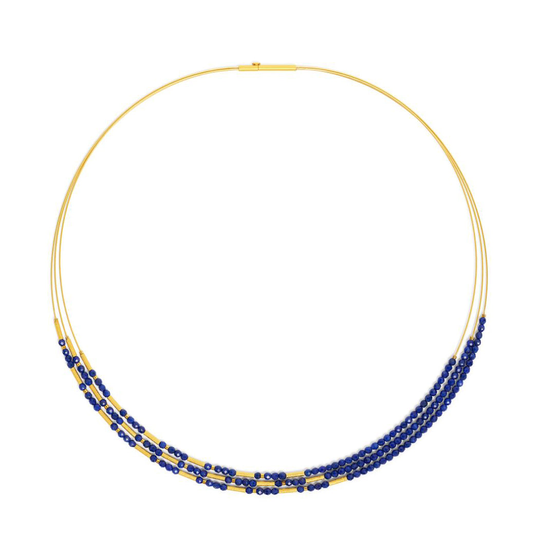 Bernd Wolf Collection "Clini" Lapis Necklace