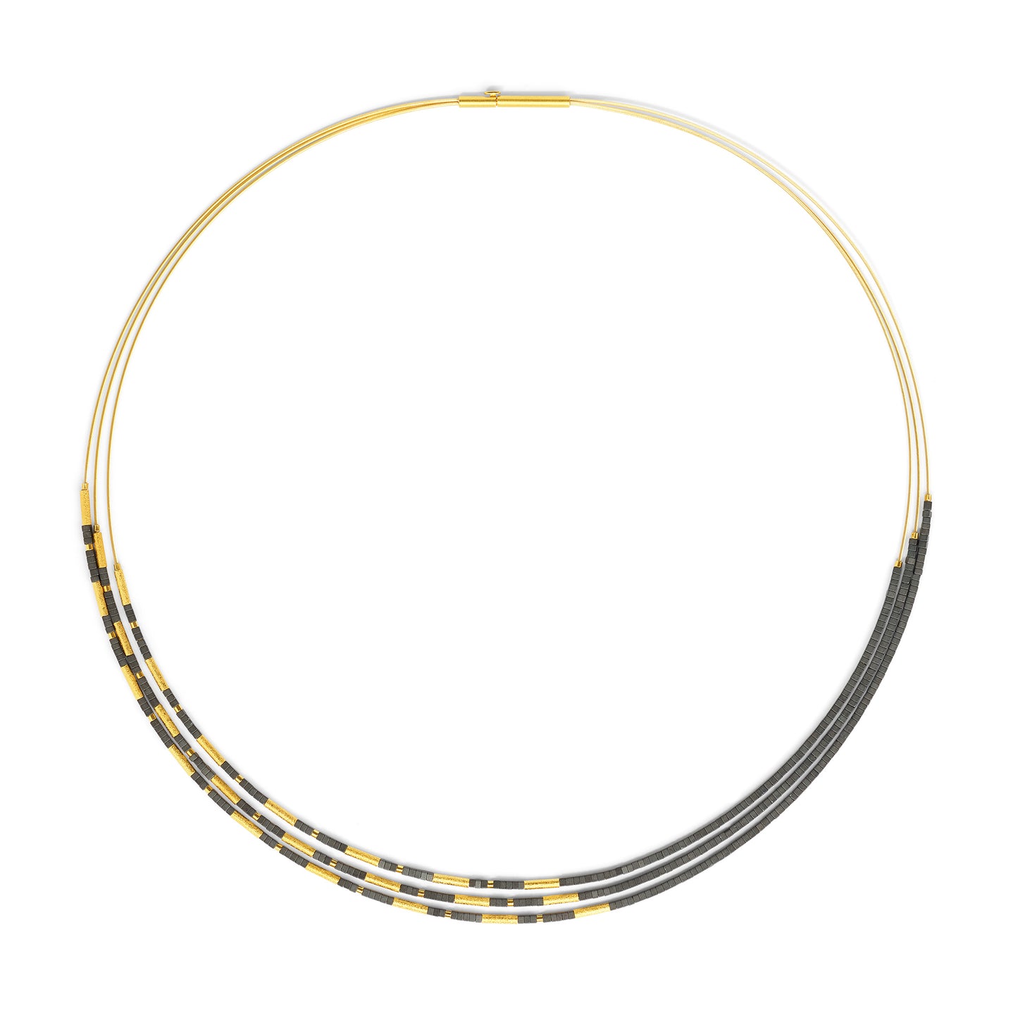 Bernd Wolf Collection "Clini" Hematite Necklace