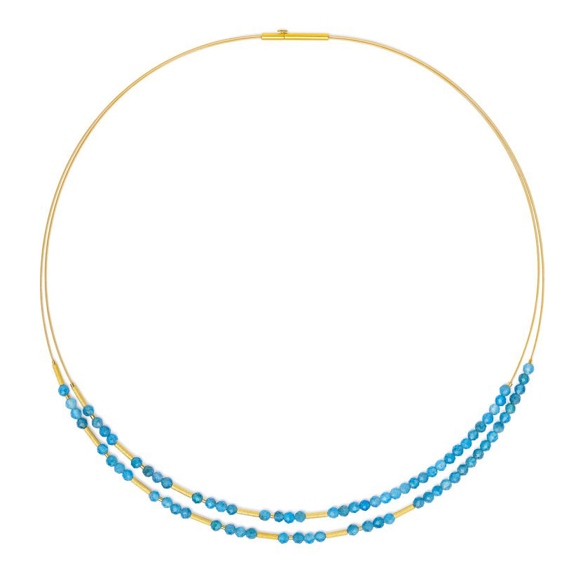 Bernd Wolf Collection "Clinna" Apatite Necklace