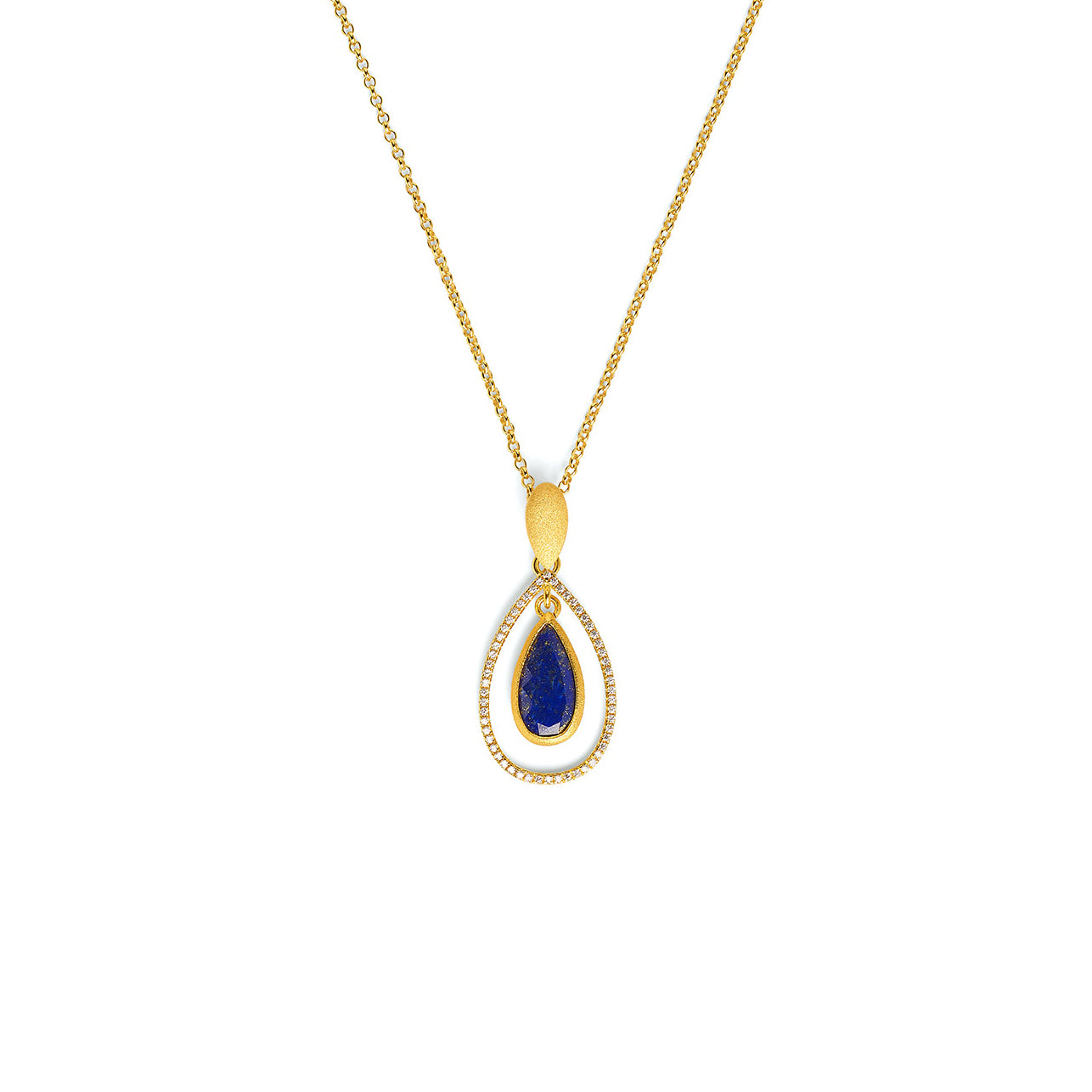 Bernd Wolf Collection "Venezia" Blue Lapis Necklace (Sm)