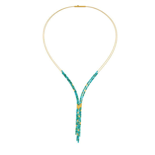 Bernd Wolf Collection "Yaneki" Turquoise Necklace