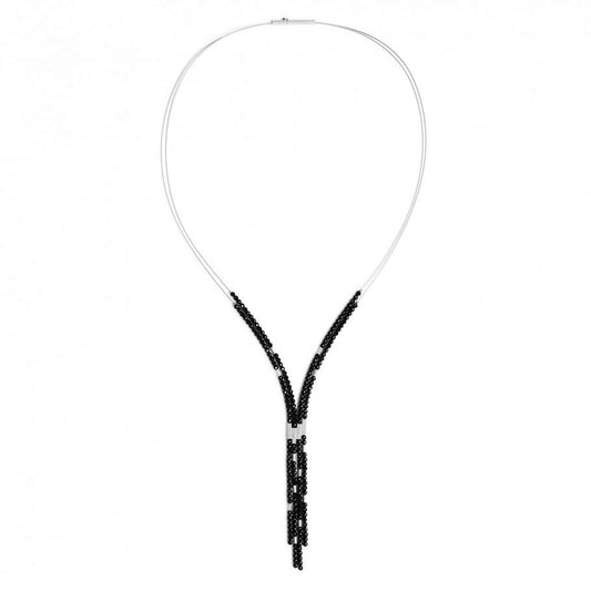 Bernd Wolf Collection "Yaneki" Black Spinel Necklace