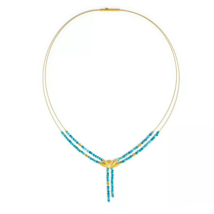 Bernd Wolf Collection "Yvenso" Turquoise Necklace