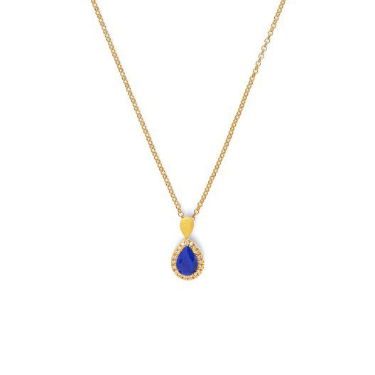 Bernd Wolf Collection "Antoinette" Lapis Necklace