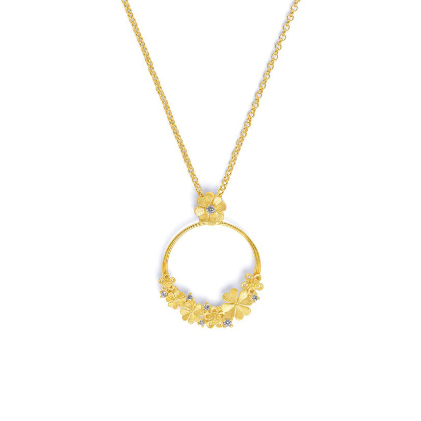Bernd Wolf Collection "Kleerosa" Necklace