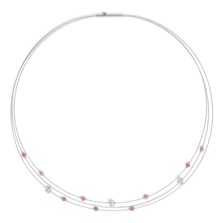 Bernd Wolf Collection "Kleefacena" Pink Tourmaline Necklace