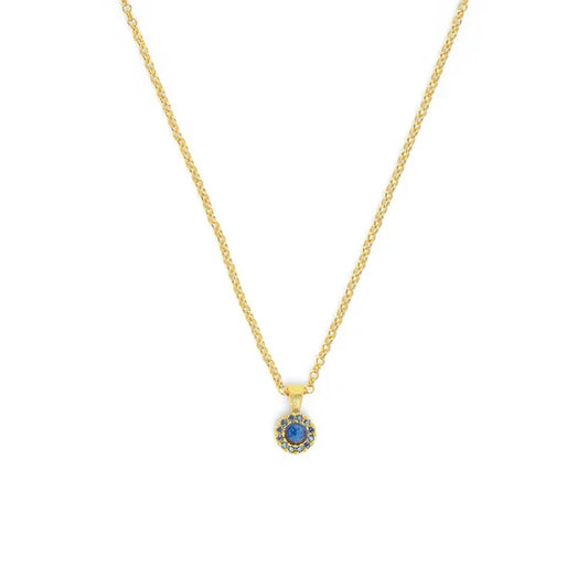 Bernd Wolf Collection "Arenia" Lapis & Kyanite Necklace