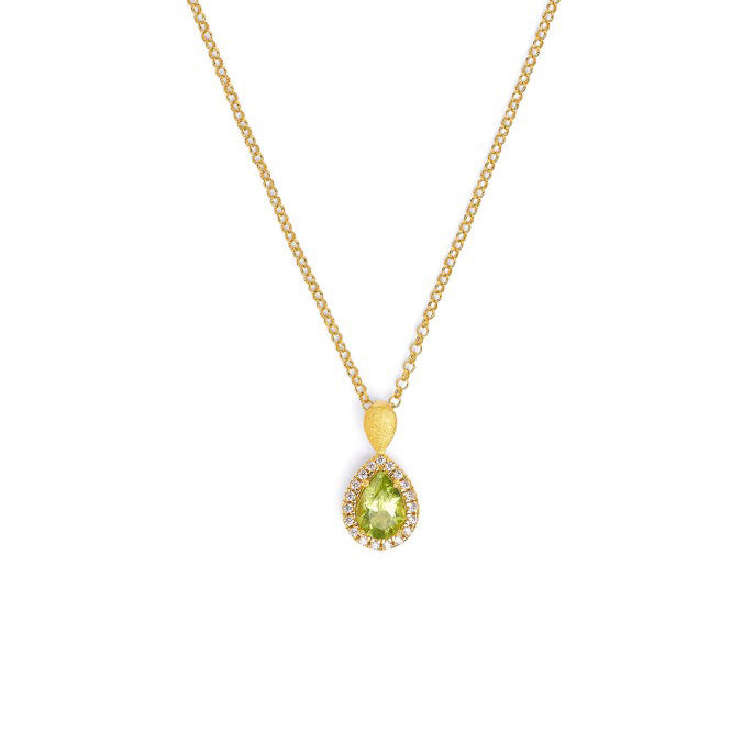 Bernd Wolf Collection "Antoinette" Peridot Necklace