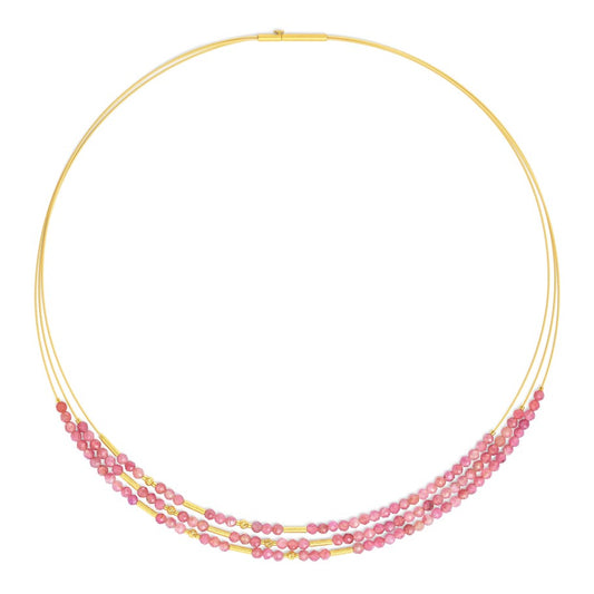 Bernd Wolf Collection "Clinifa" Pink Tourmaline Necklace