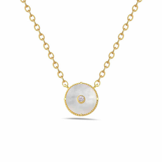 Anatoli Collection Mother of Pearl Necklace