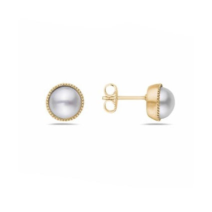 Anatoli Collection Vermeil Freshwater Pearl Earrings
