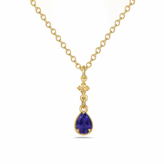 Anatoli Collection Peridot Iolite Necklace