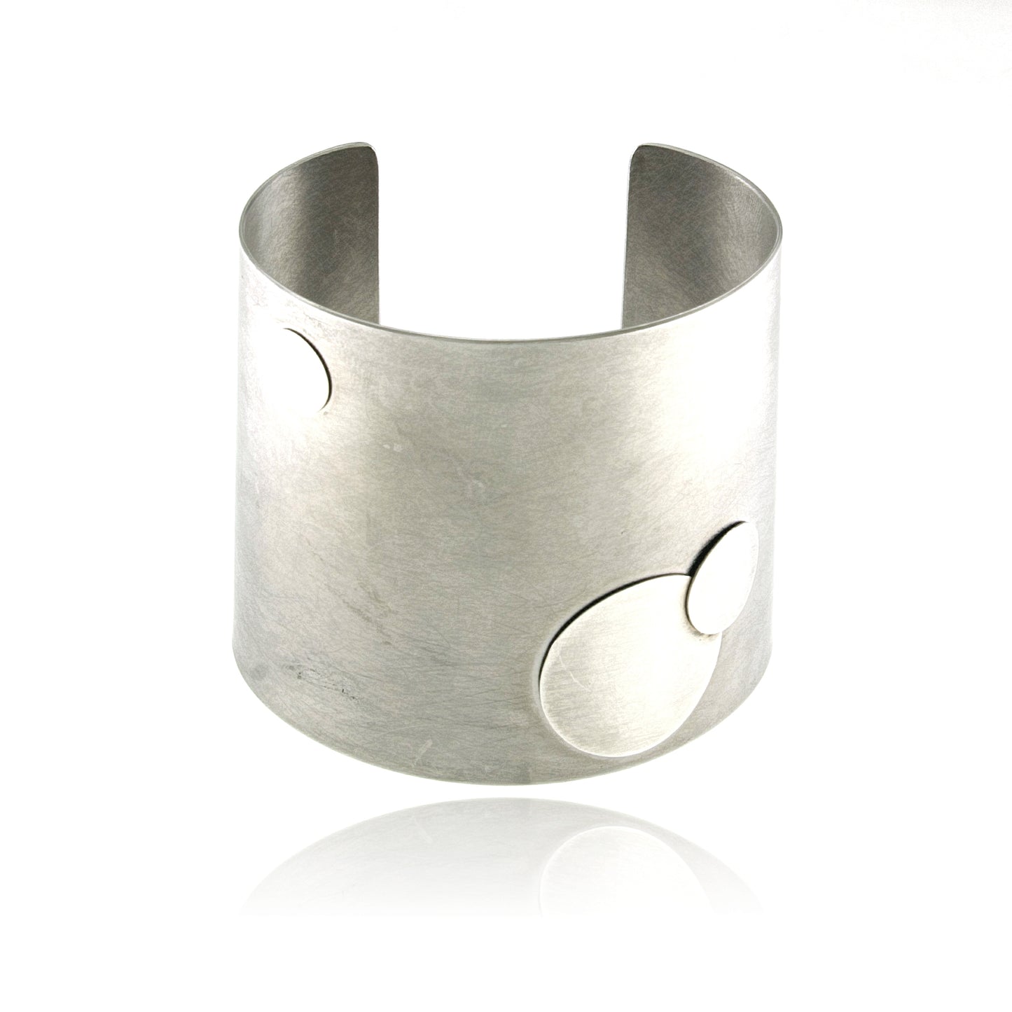 Mysterium Collection "Silver Moons" Cuff Bracelet