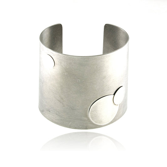 Mysterium Collection "Silver Moons" Cuff Bracelet