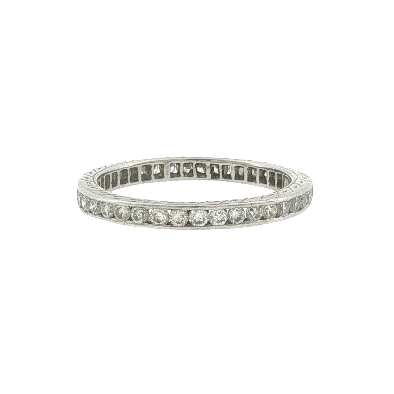 Estate Collection Platinum Diamond Eternity Band