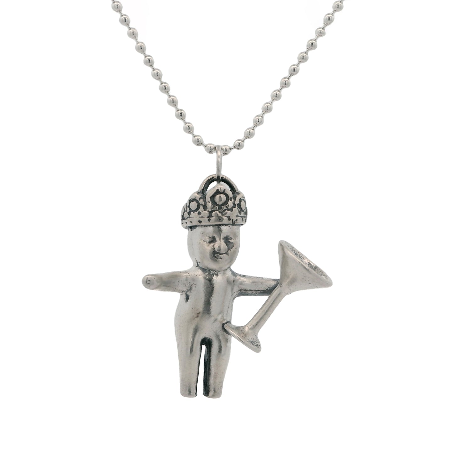 Molly McNamara Collection King Cake Baby Bacchus Necklace