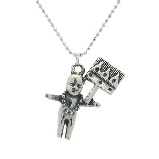 Molly McNamara Collection King Cake Baby Flambeaux Necklace