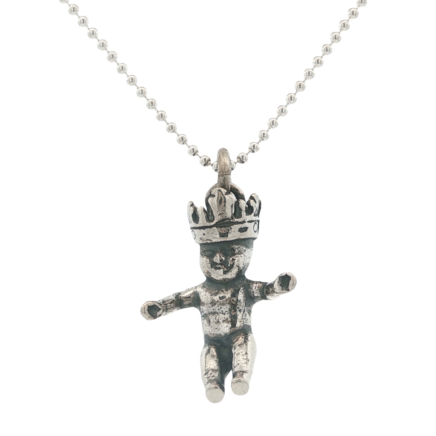 Molly McNamara Collection Sitting King Cake Baby Necklace
