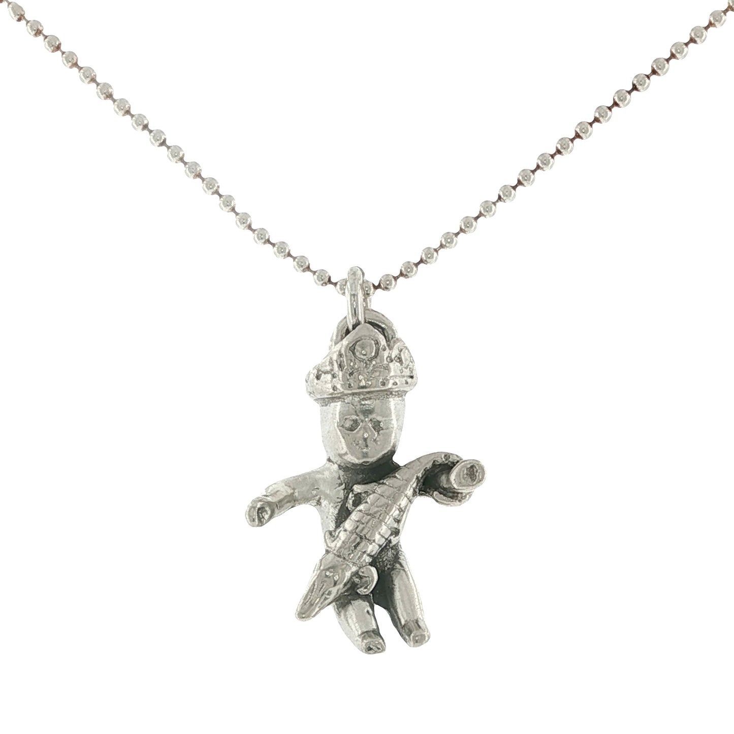Molly McNamara Collection Alligator Queen King Cake Baby Necklace