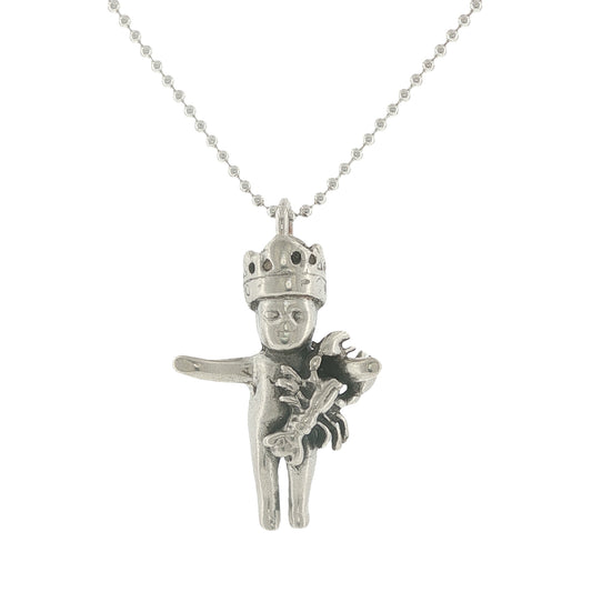 Molly McNamara Collection Crawfish King Cake Baby Necklace