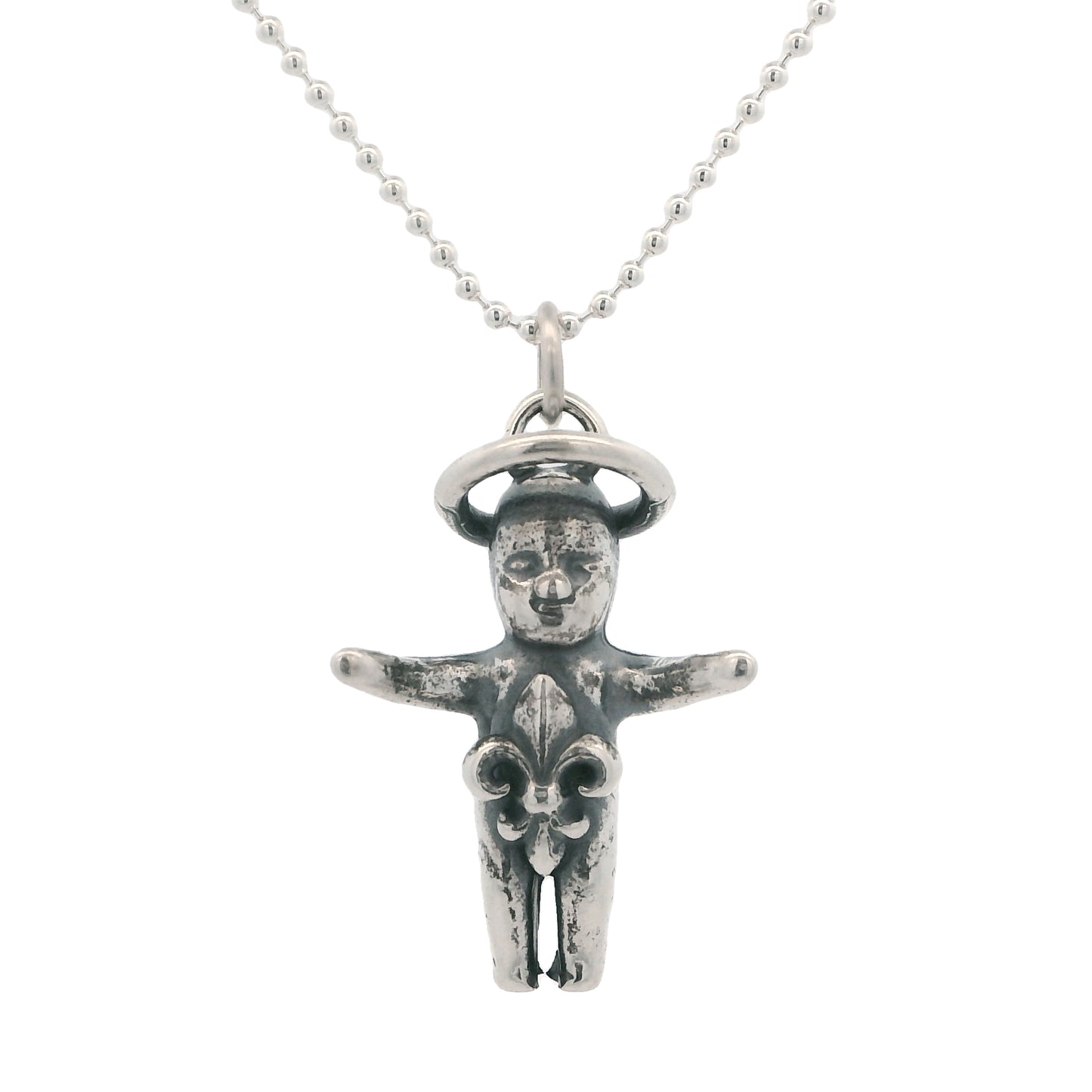 Molly McNamara Collection King Cake Baby Saint Necklace