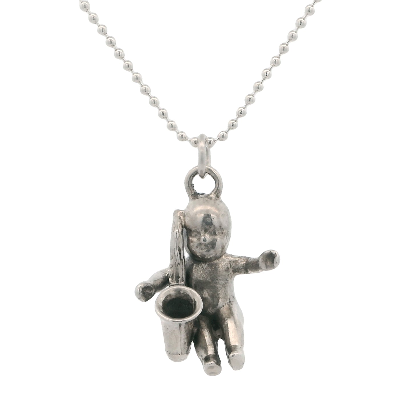 Molly McNamara Collection King Cake Baby Saxophone Necklace