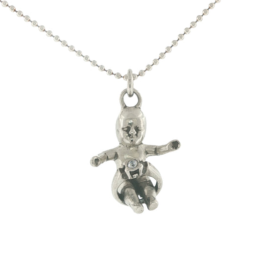 Molly McNamara Collection Tying the Knot King Cake Baby Necklace