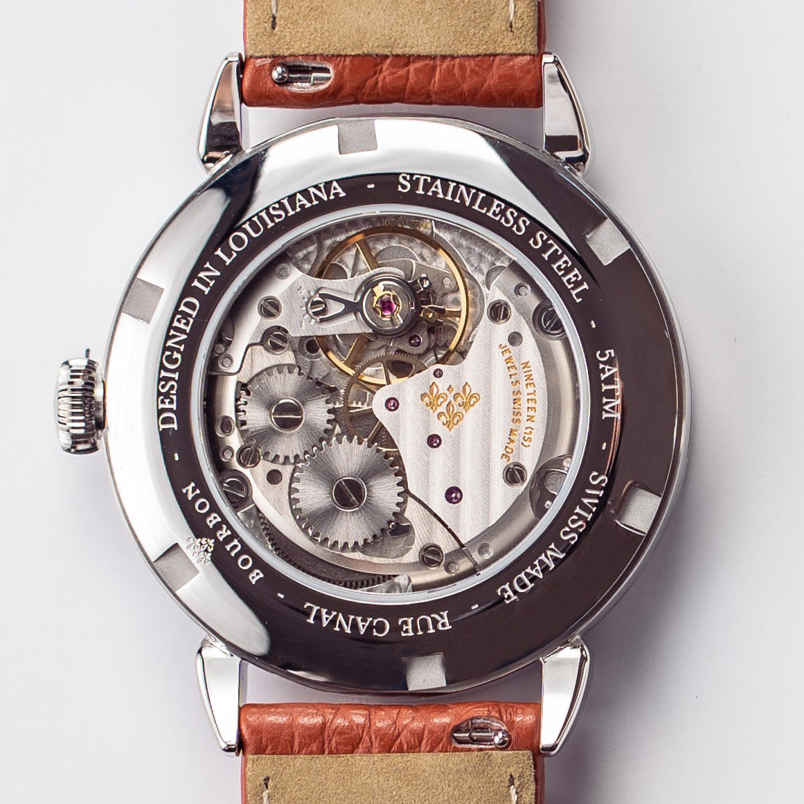 Bourbon Watch Company Rue Canal Watch Symmetry Inc