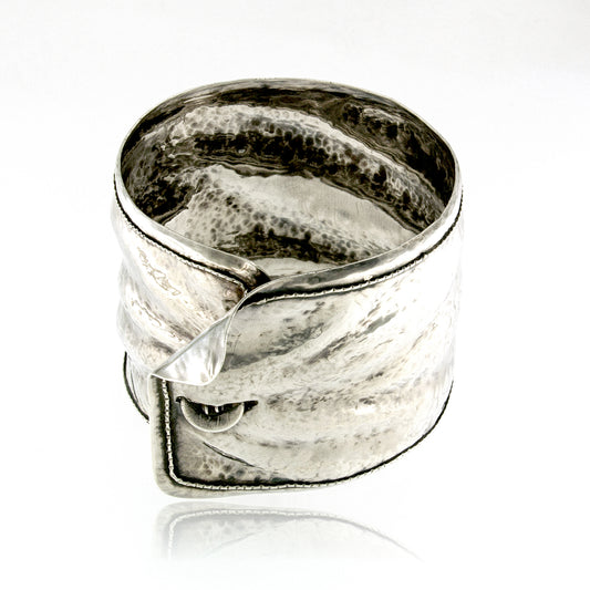 Mysterium Collection Sterling Shirt Cuff Bracelet