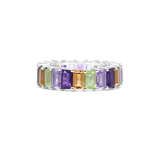 Cristy Cali Carnival Semi-Precious Gemstone Sterling Silver Ring