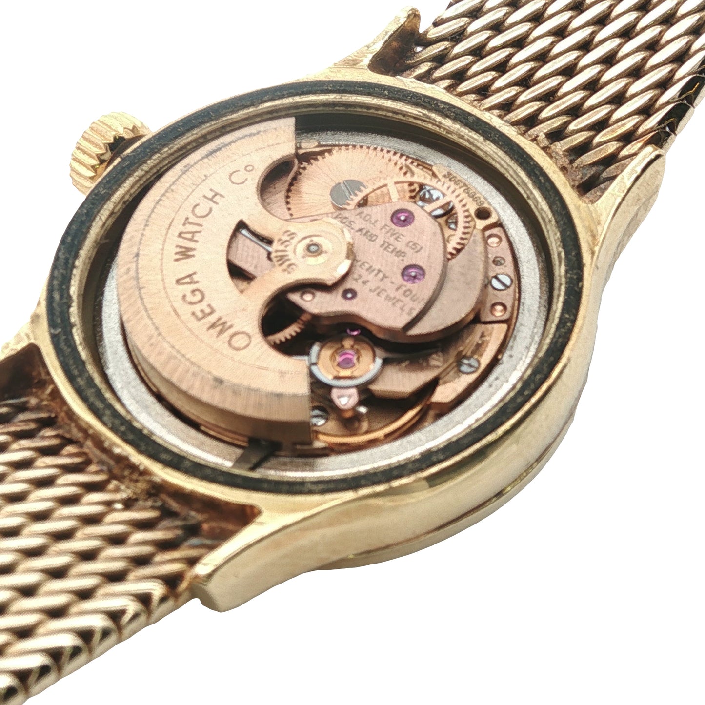 Vintage 18K Yellow Gold 24.43mm Omega Constellation Watch