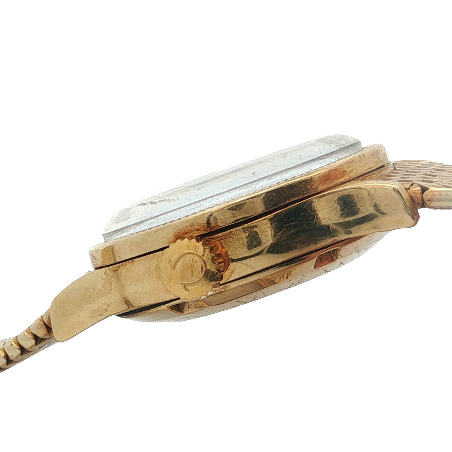 Vintage 18K Yellow Gold 24.43mm Omega Constellation Watch