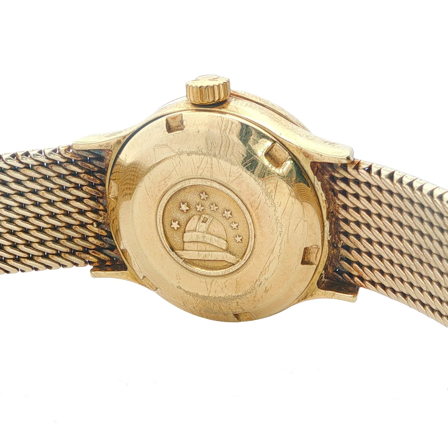 Vintage 18K Yellow Gold 24.43mm Omega Constellation Watch