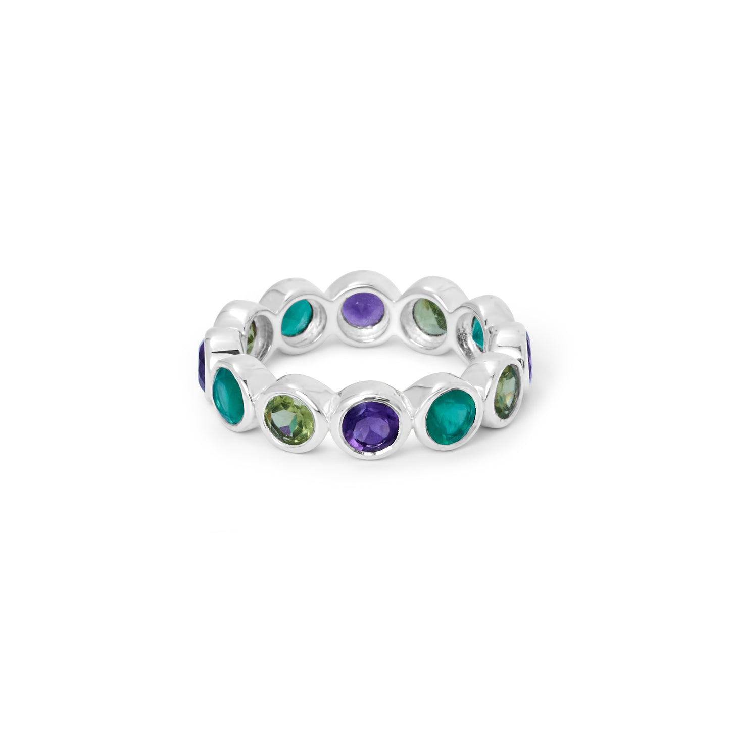 Cristy Cali Cosmic Carnival Semi-Precious Gemstone Sterling Silver Ring