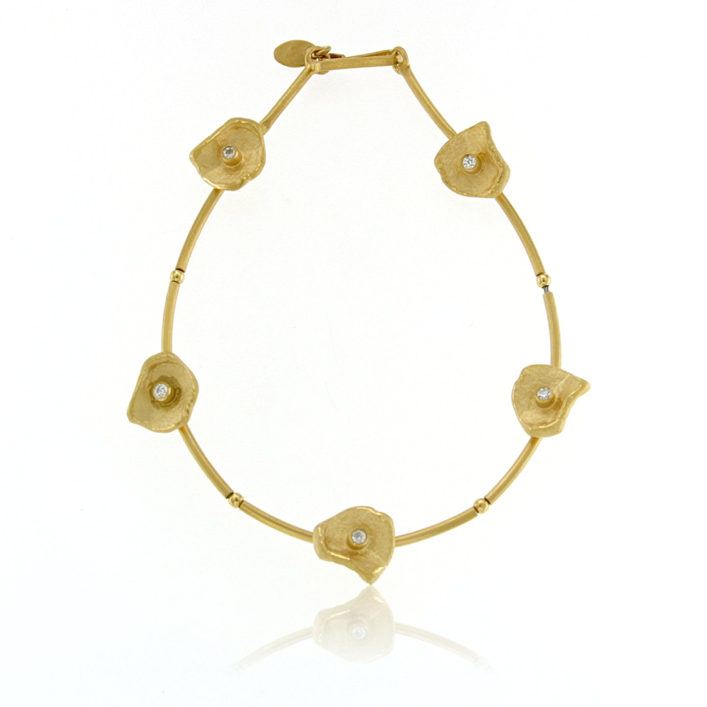 Mysterium Collection Petal & CZ Bracelet