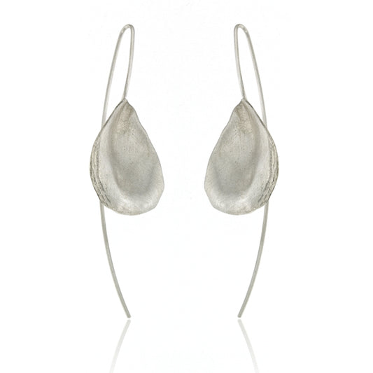 Mysterium Collection Sterling Oyster Shell Earrings