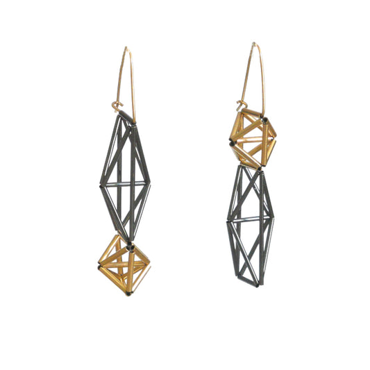 Emilie Pritchard Collection Asymmetrical Earrings