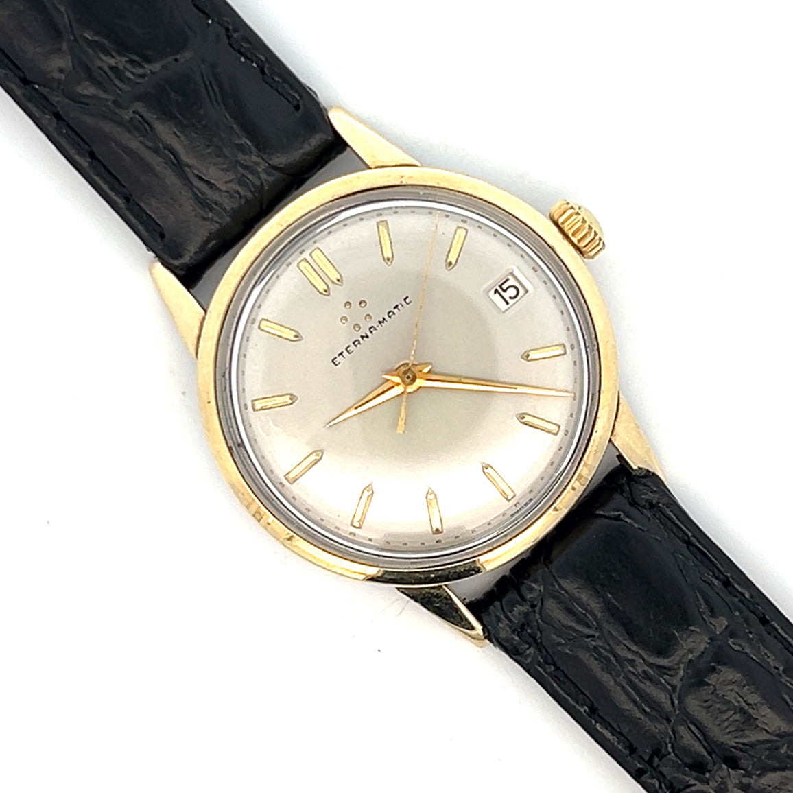 Vintage 1962 34mm Eterna-Matic Watch