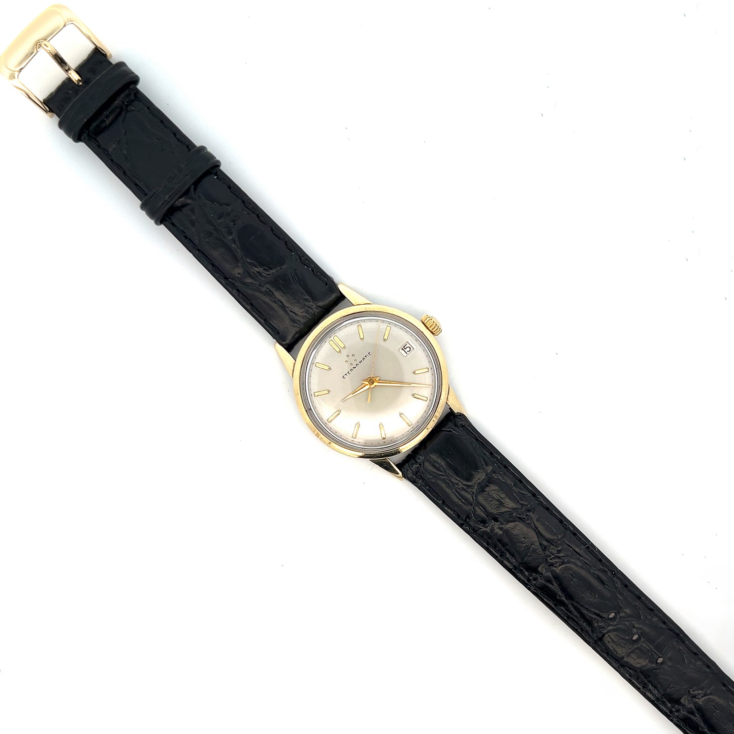 Vintage 1962 34mm Eterna-Matic Watch