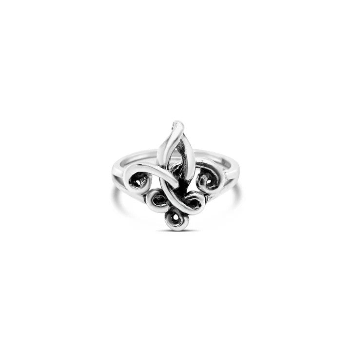 Cristy Cali Fleur de Love Knot Ring