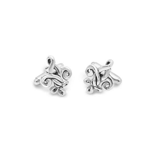 Cristy Cali Fleur de Love Knot Cufflinks