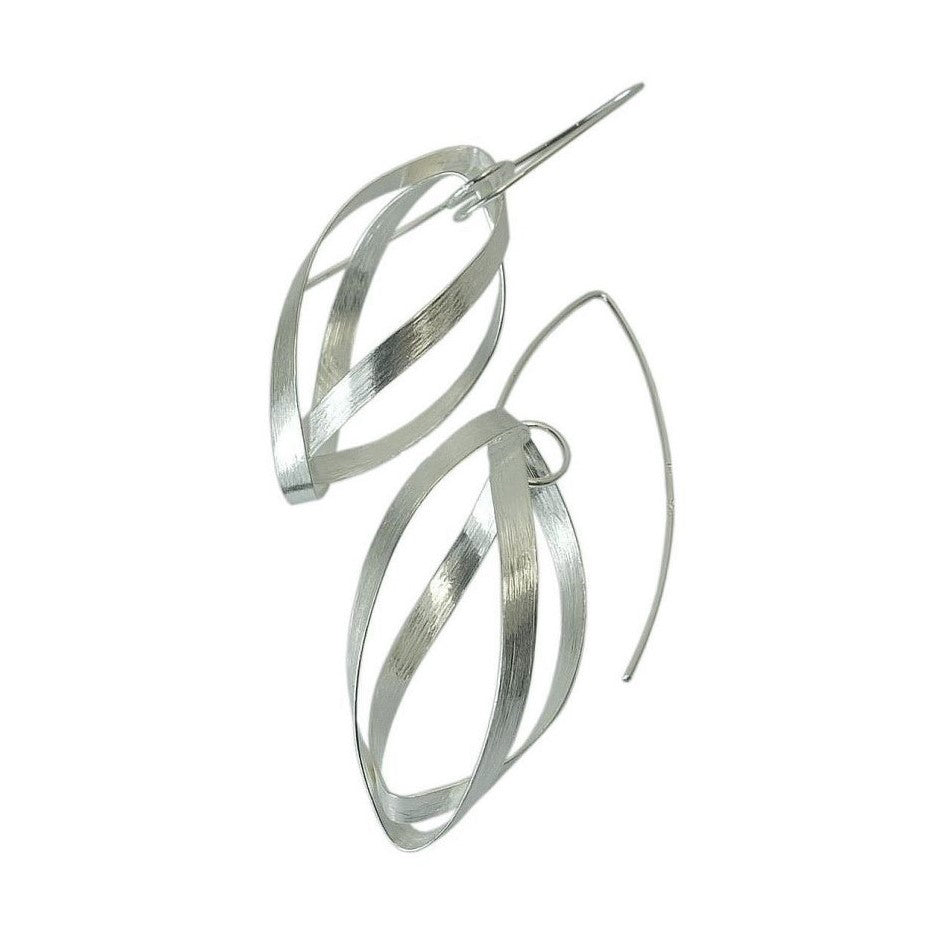Mysterium Collection Sterling Ribbon Earrings