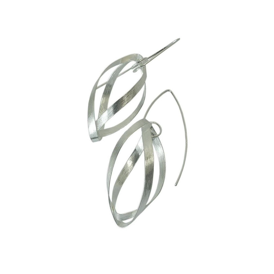 Mysterium Collection Sterling Ribbon Earrings